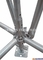 Galvanisiertes Ringlock-Schaffolding-System, Pin Lock-Schaffold mit einer Durchmesser von 48,3 x 3 mm