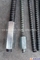 Stahl Q235 Hex-Stab-Kopplungsmutter 100/110mm Länge mit Stop-Pin