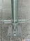 Schweres Gerüst Schraubverschluss, Q235 Stahlrohr Schraubverschluss mit Basisplatte