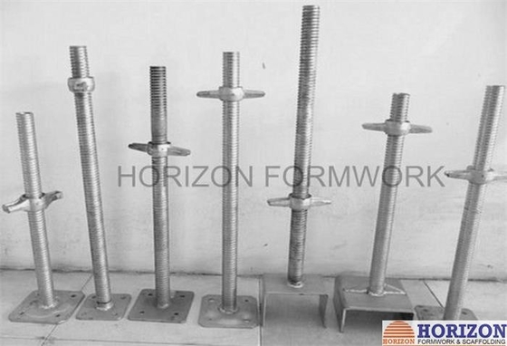 Schraubverschluss mit Gewinde und U-Kopf-Dial 38 mm zur Einstellung der Gerüsthöhe
