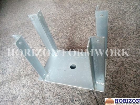 Q235 Stahlplatten Betonformzubehör, galvanisierter Gabelkopf für den Aufbau von Plattenformen